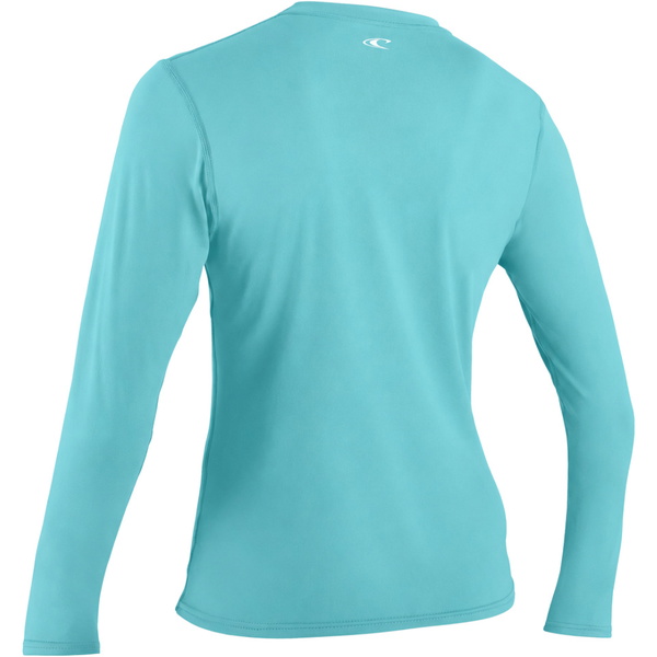 2026 O'Neill Womens Basic Skins Long Sleeve Sun Shirt 5720 - Light Aqua